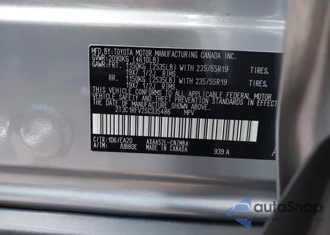 2025 Toyota Rav4 Xle Premium z USA, uszkodzony, nr VIN 2T3C1RFV2SC335486